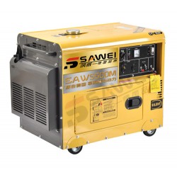 5千瓦靜音柴油發電機車