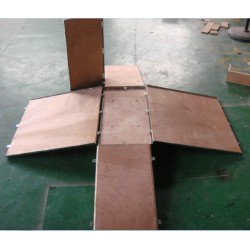 拆裝木箱，四面進叉夾板拆裝箱|世奧包裝供貨