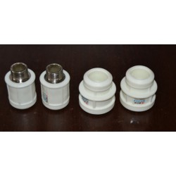 金利塑料供應便宜的外牙直通_優惠的PV管