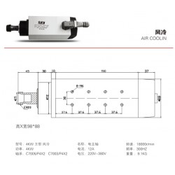 風冷電主軸廠家直銷，價格優惠，質量有保障，選濟南星林