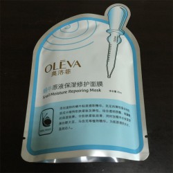 QS廠家專業(yè)生產鋁箔化妝品袋、高檔磨砂面膜包裝袋、異型鋁箔袋