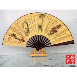 扇子定制，折扇生產廠家，供應絹布扇子廠家