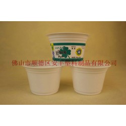 250ml酸奶杯廣東廠家定制，PP酸奶杯出口定做