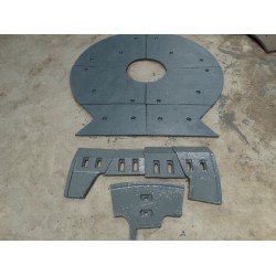 業新建設機械供應上等耐磨襯板——湖南計量螺旋輸送機