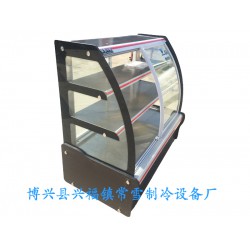 常雪制冷設(shè)備出售雙開(kāi)門(mén)蛋糕柜，山東雙開(kāi)門(mén)蛋糕柜多少錢(qián)