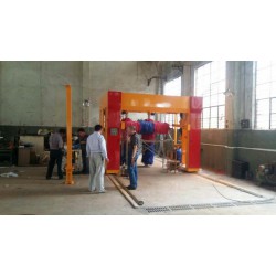 南陽洗車機：河南品牌好的黃色龍門往復式洗車機供應