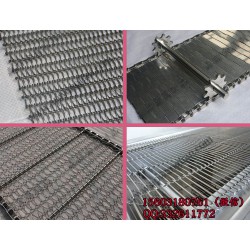 食品包裝線輸送帶 輸送鏈板 鋼絲螺旋鏈網 網帶式輸送機廠家