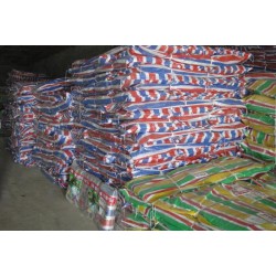 蘭州哪里買專業的彩條布 供銷彩條布