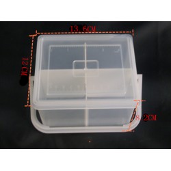 廠家供應(yīng)手提塑料PP包裝盒透明盒塑膠禮品包裝盒元件盒