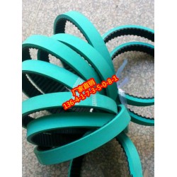 上海奕昕專業生產包裝廠240L搓膜帶，紅膠同步帶，65一條