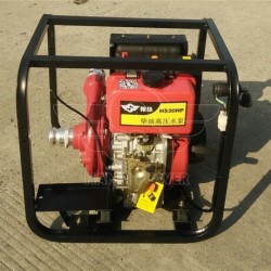 河北2寸小型高壓遠揚程柴油動力消防泵