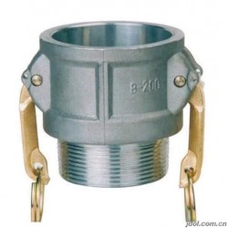 鋁合金母頭快速接頭，母頭外絲快速接頭，拉環(huán)快速接頭