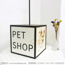 LED歐式燈箱創意燈箱定制房地產導視系統設計