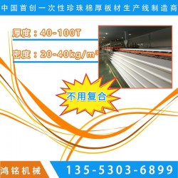 浙江100mm厚珍珠棉發泡機設備