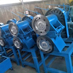 電動廢大車輪胎切圈機圖片