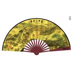 折扇定制，絹布扇子廠家，扇子價格LOGO