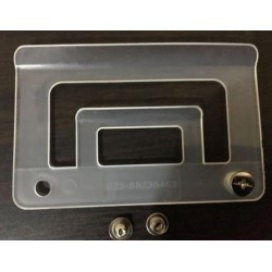 現貨供應100*60周轉箱專用看板夾、標簽夾