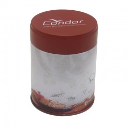 業士圓形密封兒童手表包裝鐵盒，小禮品金屬盒