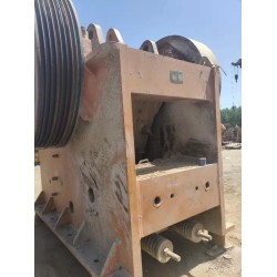 二手912顎式破碎機整套設備低價處理