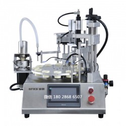 高精度診斷試劑管灌裝旋蓋一體機