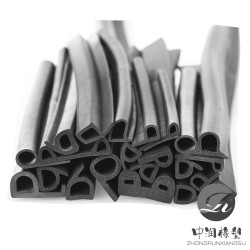 半圓空心海綿發泡防撞三元乙丙密封條