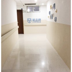 藍品盾潔凈樹脂墻裙的選擇裝飾成果