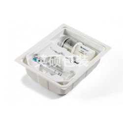 東莞廠家直銷醫用一次性無菌塑料盒 PS白色材料 硬質吸塑盒