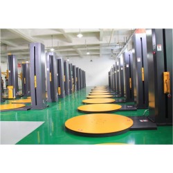 濟南晶工力創JG-C01全自動托盤式預拉伸稱重纏繞機，可定制