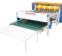 供應單瓦橫切機，自動插格機