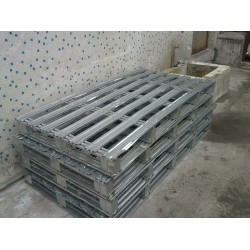 東莞石碣金屬鐵卡板 出貨周轉使用鍍鋅托盤生產(chǎn)廠家