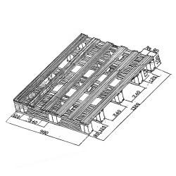 石碣金屬鐵卡板 出貨周轉使用鍍鋅托盤生產(chǎn)廠家