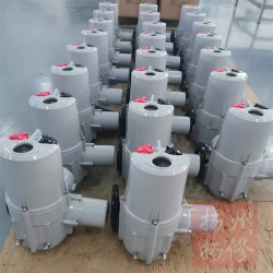 角行程電動執行器F-DQW10，扭矩100NM鋁殼機型