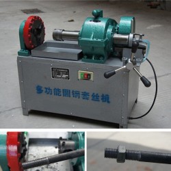 濟寧百瑞達板牙轉圓鋼不轉圓板牙 圓板牙車絲機