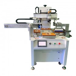 指示牌絲印機警示牌絲網印刷機標識牌全自動轉盤印刷機