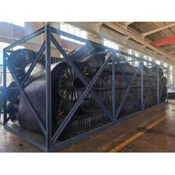 大傾角波形擋邊帶 工業擋邊輸送帶 煒泰橡膠