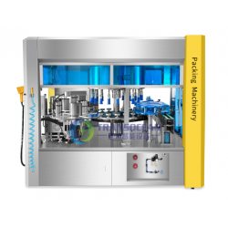 廣州通洋5L油瓶熱熔膠貼標機