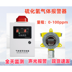 固定式硫化氫造紙廠硫化氫泄漏報(bào)警器污水處理H2S報(bào)警儀