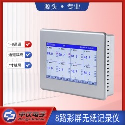 ZYW910T十通道無紙記錄儀