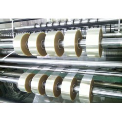 離型膜分切機全自動PET/PE分切復卷機膠帶模切材料分條機