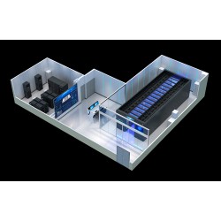 青島效果圖制作_開閉站項目_實訓(xùn)機房效果圖制作