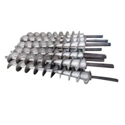 加厚耐磨單片焊接輸送機(jī) 蛟龍葉片