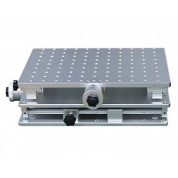 激光打標機專用二維工作臺全鋁材質快速精密調節便捷打標十字滑臺